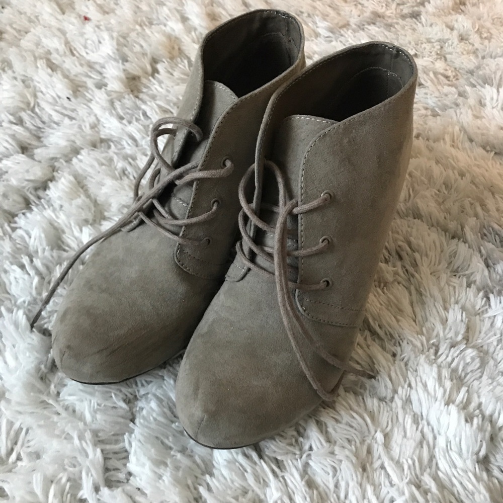 Wedge Booties